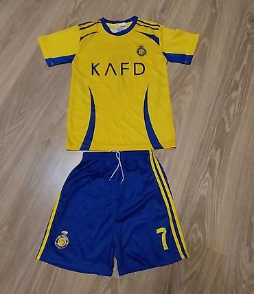 idman qidalari: Al Nassr futbol forması dəsti – “RONALDO 7” - İki hissə: köynək və — 2