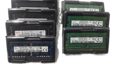 ddr 2 ram: Operativ yaddaş (RAM) Samsung, 8 GB, 1600 Mhz, DDR3, Noutbuk üçün, Yeni