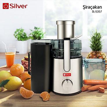 İçki texnikası: №: 14671 Məhsulun adı: Şirəçəkən Silver SL-5357 1200W Brend: Silver — 2