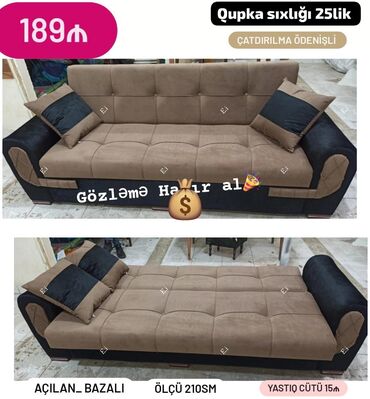 Ev üçün mebel: Divan, Yeni, Açılan, Bazalı