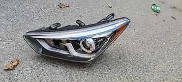 maşın ucun led işıqlar: Hyundai SantaFe 2016-2018 Amerikanka, sol tərəf sadə Halogen — 5
