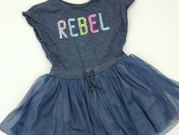 sukienka z odkrytymi plecami: Dress, Rebel, 3-4 years, 98-104 cm, condition - Very good