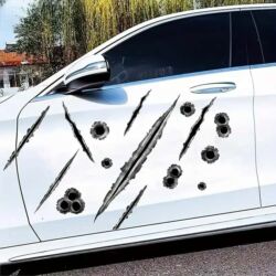 Ostalo: Nalepnice za auto rupe i ogrebotine od metaka
Cena:1500din/1 tabla — 6