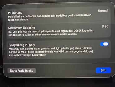 macbook pro m3: Apple MacBook Pro 14" – M3 Pro Texniki göstəricilər: - Çip: Apple M3 — 3