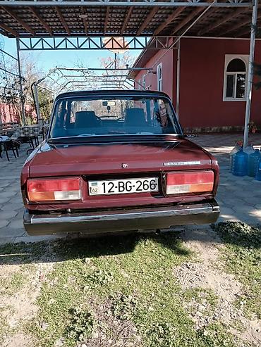 VAZ (LADA): VAZ 2107 sedan - Rəng: tünd bordo (bodi və kapot altı eyni rəngdə) - — 39