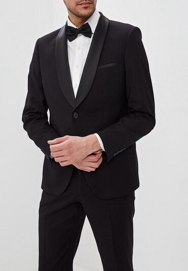 56 размер мужской одежды параметры: Костюм S (EU 36), цвет - Черный