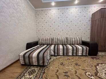 postelnoe bele 2 spalka: Модульный диван, цвет - Коричневый, Б/у
