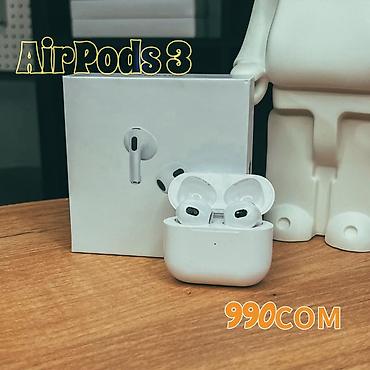 Кулакчындар: AirPods 3 — беспроводные наушники с фирменным звучанием и компактным — 1