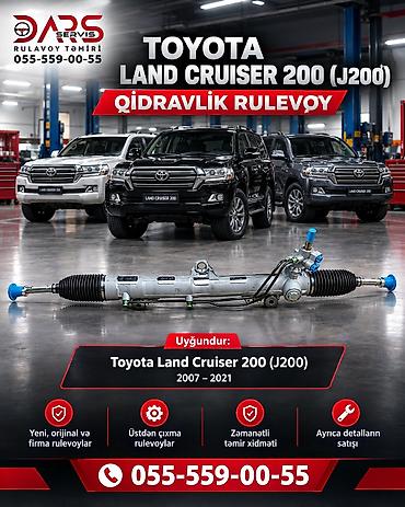 kia rol: TOYOTA LAND CRUISER 200 (J200) — Qidravlik Rulevoy ƏSAS OEM / EEM — 1