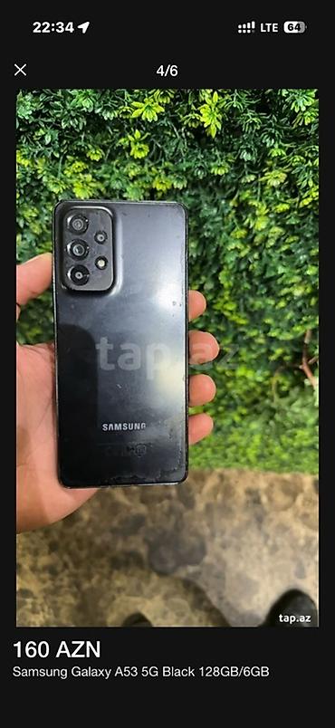 galaxy a73 5g: Samsung Galaxy A53 5G, 128 GB, rəng - Qara — 3