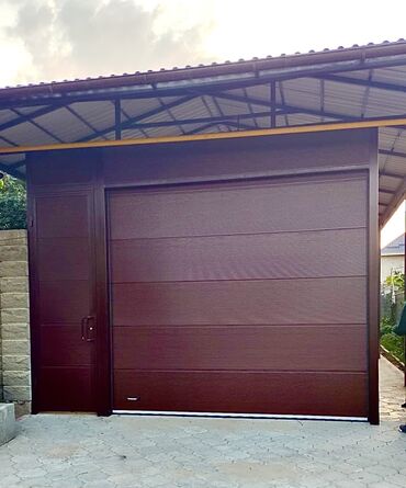 Секционные ворота: ВОРОТА | ДАРБАЗА Все виды автоматических ворот! Секционные ворота — 15