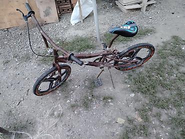 bmx 20: BMX tipli uşaq/yeniyetmə velosipedi - Çərçivə: polad, yuxarıdan əyri — 1