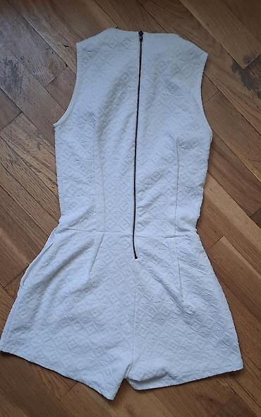 комбинезон tyvek: Комбинезон, Zara, S, цвет - Белый — 3