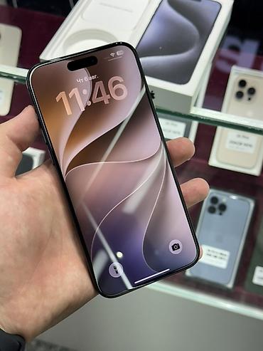 apple studio: IPhone 15 Pro Max, Б/у, 256 ГБ, Blue Titanium, Защитное стекло, Чехол, Кабель, В рассрочку, 86 % — 2