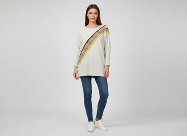 bluzy ze śmiesznym napisem: Women`s sweater, size S