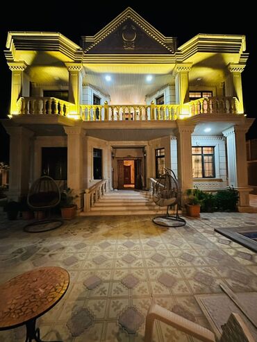 Bağ evlərinin kirayəsi: Elit üslubda iki mərtəbəli 4 yataqlı villa - Klassik memarlıq: hündür — 6
