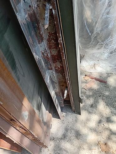 qapı uzu: Metall giriş qapısı – yaşıl rəng, 78 nömrəli - Material: polad/metal — 4