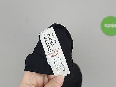 niebieski jack daniels: Boohoo, Sukienka damska, rozmiar L — 4