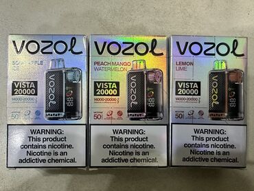 siqaret satışı: Vozol Vista 20k - elektron siqaret qəlyan 20 min tüstü- 20 k məhdud
