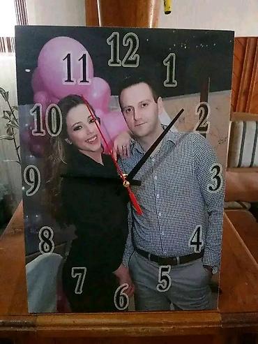 Satovi za kuću: Personalizovani zidni/sobni sat sa vašom fotografijom ZIDNI sat sa — 9