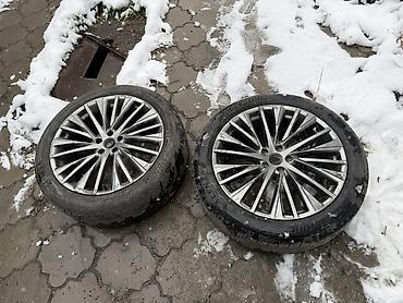 4 7: Колеса в сборе 235 / 50 / R 21, Лето, Б/у, Пара, Внедорожные (АТ/МТ), Литые, отверстий - 5 — 1