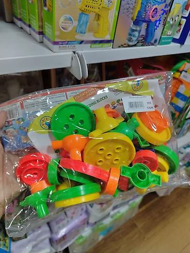 канструктор игрушки: Конструктор “Building Blocks” — набор ярких пластиковых деталей для — 1