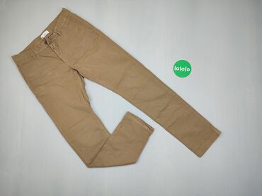 Spodnie: Spodnie, S (EU 36), stan - Dobry, wzór - Jednolity kolor, kolor - Beżowy