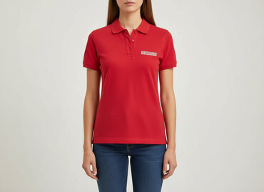 reserved t shirty z kotem: Damska koszulka polo, rozmiar S
