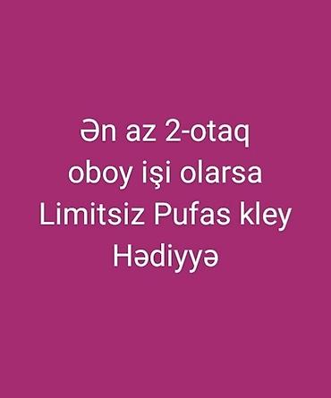 alcipan fiqurlari 2024: Oboy ustası. İş təcrübəsi 18-il. mənzil və ofislərdə oboy işlərinin — 1