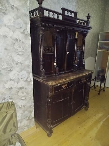 Дом и сад: Qiyməti 850 AZN. Antik taxta bufet/kredensa - Material: tam ağac — 2