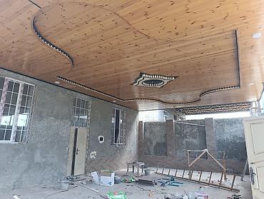 su filteri qurasdirilmasi: Ağac tavan və dekorativ asma tavan işi - Veranda, həyət və eyvanlar — 1