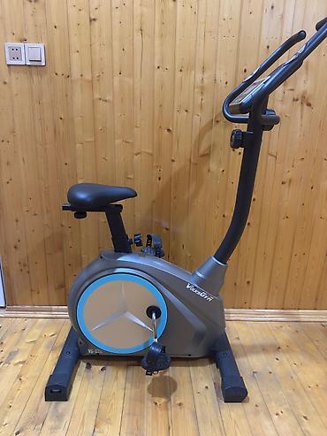 Спорт и хобби: VolksGym VG-520 stasionar velotrenajor - Üst paneldə LCD ekran: zaman — 3