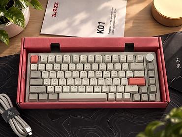 Клавиатура, Механическая, Bluetooth, Проводное подключение, Размер: 75% at lalafo.kg Клавиатура, Механическая, Bluetooth, Проводное подключение, Размер: 75%