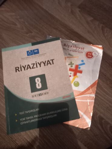 10 cu sinif riyaziyyat kitabi pdf: Riyaziyyat testləri satılır kitablar işlənib amma səliqəli cırığı