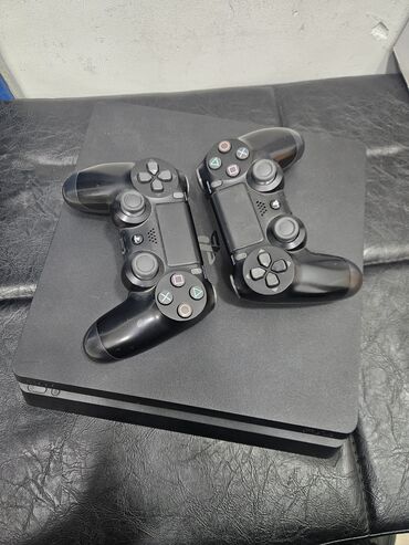 игровой пк бу: Playstation 4 slim 500gb 2 джойстик 5 диск: PES2020 Fifa 21 Horizon