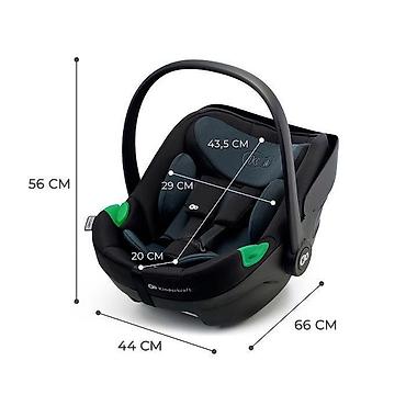 svecana obuca: Kinderkraft auto sedište I-CARE i-Size 40–87 cm GRAPHITE BLACK Šifra — 4