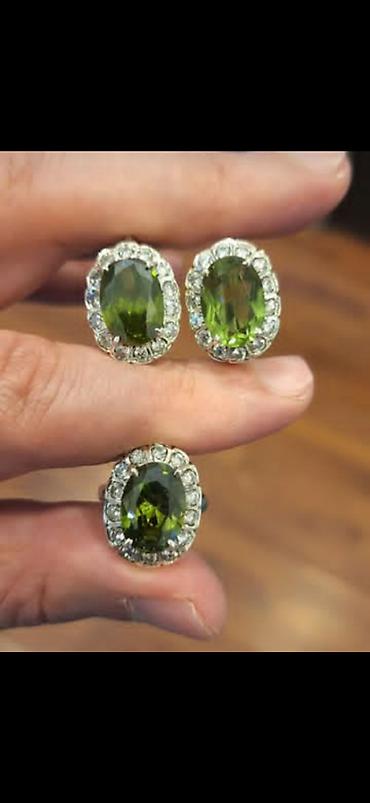 Digər zərgərlik əşyaları: 💥 ENDİRİM! 💥 Təbii daşlarla hazırlanmış gümüş komplektlər 🔹 — 6