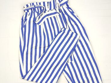 Material trousers for women, Bershka, size XS (EU 34)