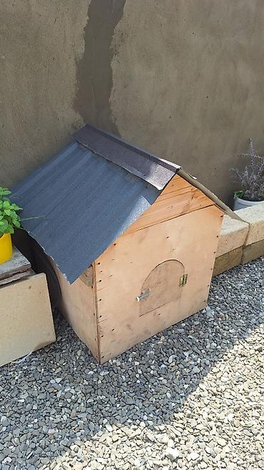 it yuvasi satilir: Taxta it evi / heyvan üçün açıq hava evi - Material: qalın faner və — 3