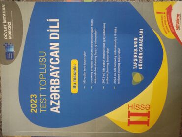 ikinci el bilet: Azərbaycan dili ikinci hissə 2023, ideal vəziyyətdədir içində yazı