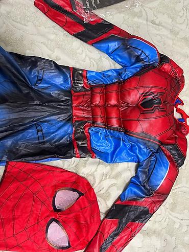 Организация мероприятий: Uşaq üçün “Spider-Man” kostyumu 6,7,8 yas uygun - L: 120–130 sm boy — 1