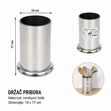 KMT Glatka za pribor za jelo sa postoljem 5403922 Praktičan kuhinjski