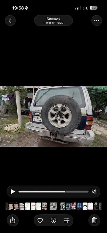 трёхдверный: Mitsubishi Pajero: 1994 г., 2.8 л, Механика, Дизель, Внедорожник — 6