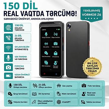 foto tərcümə: VORMOR Z6 — Yenilənmiş AI Səsli Tərcümə Aparatı VORMOR Z6 ağıllı — 1