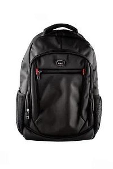 Futrole i torbe za laptopove: Ruksak za laptop – AGON M100 - Klasičan crni ruksak sa više pregrada — 12