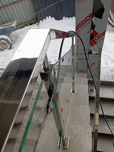 Обшивка лестниц: Перила из нержавеющей стали качественно гарантия у нас работает — 17