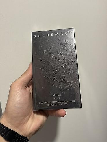 Afnan Supremacy Noir – Eau de Parfum, 100 ml (3.4 fl oz) - Brend lalafo.az -da Afnan Supremacy Noir – Eau de Parfum, 100 ml (3.4 fl oz) - Brend