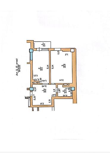 Продажа квартир: 1 комната, 44 м², Элитка, 6 этаж, Евроремонт at lalafo.kg — 19 Продажа квартир: 1 комната, 44 м², Элитка, 6 этаж, Евроремонт — 19