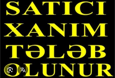 Satış məsləhətçiləri: Satış məsləhətçisi tələb olunur, Yalnız qadınlar üçün