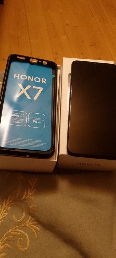 Honor: Honor X7, 128 GB, rəng - Qara, Sənədlərlə